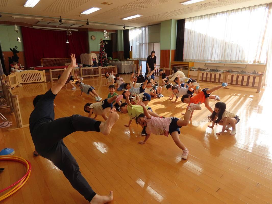 年中組　わくわくちゃれんじ「運動あそび」