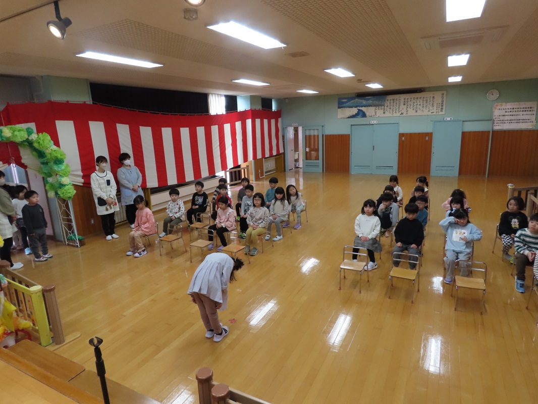 ３月２４日（月） 卒園式練習