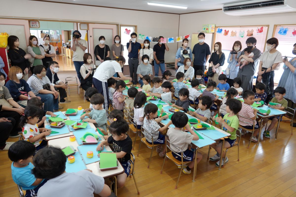 6月13日（火）さくらぐみの保育参観