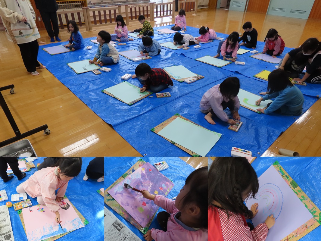 １１月２７日（水） すみれ組 わくわくエンジョイアート