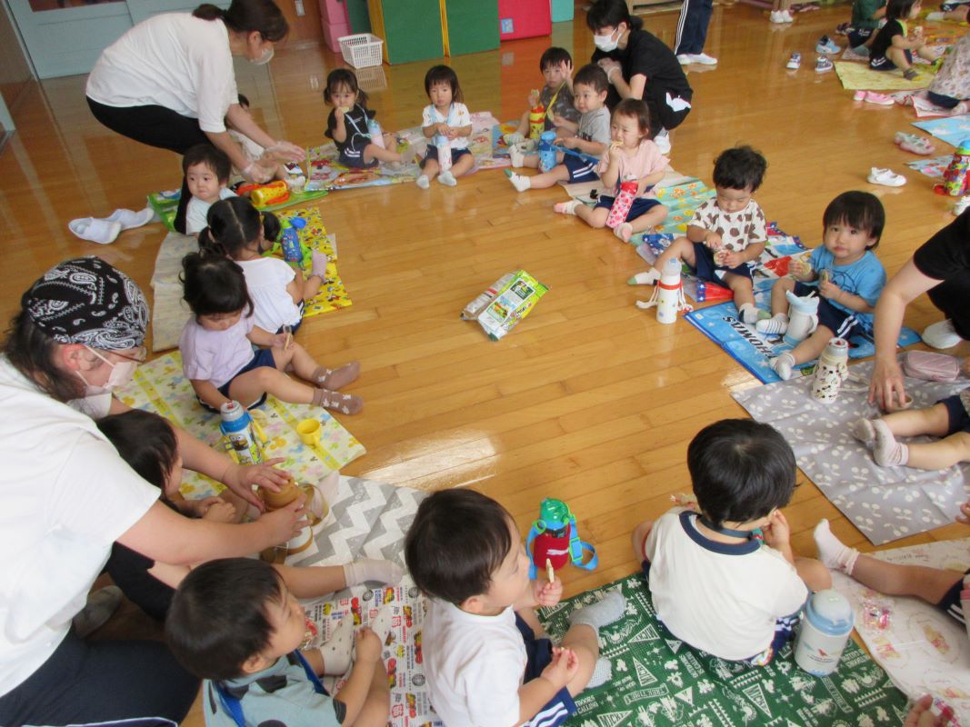 9月5日（火）ばらぐみの遠足ごっこ