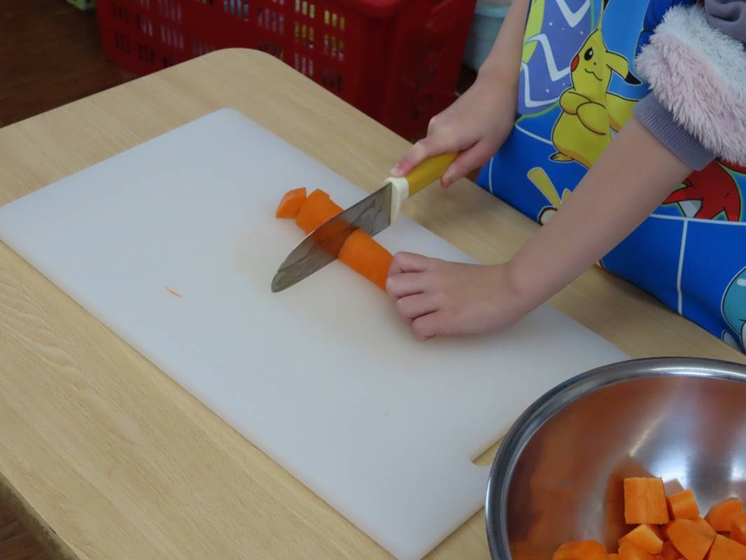 上手に切れたよ！