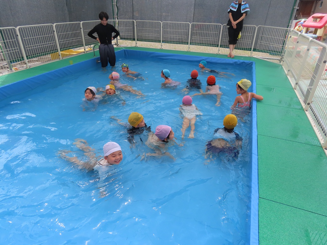 8月19日（火） たけ組 プールあそび