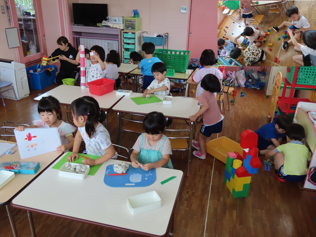 ７月２５日（木） さくら組 自由遊び