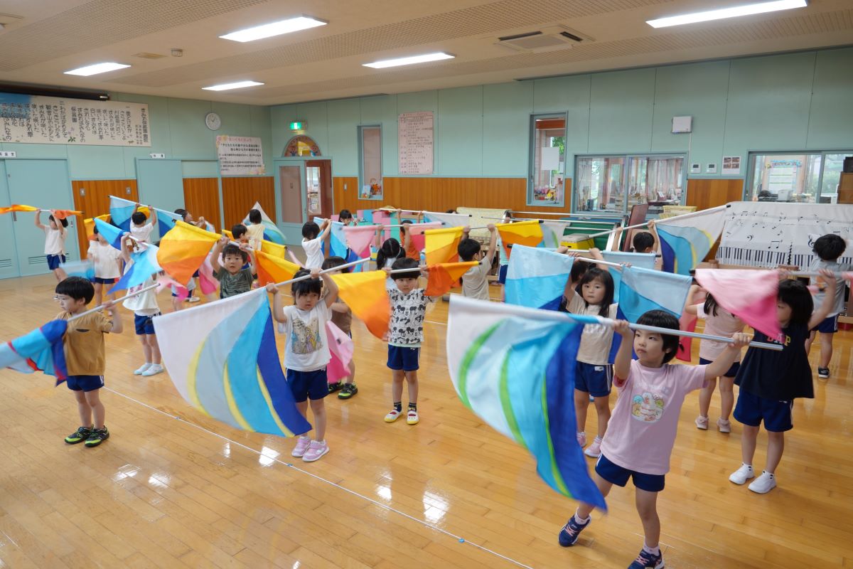 6月30日（金）年中の鼓笛演技練習