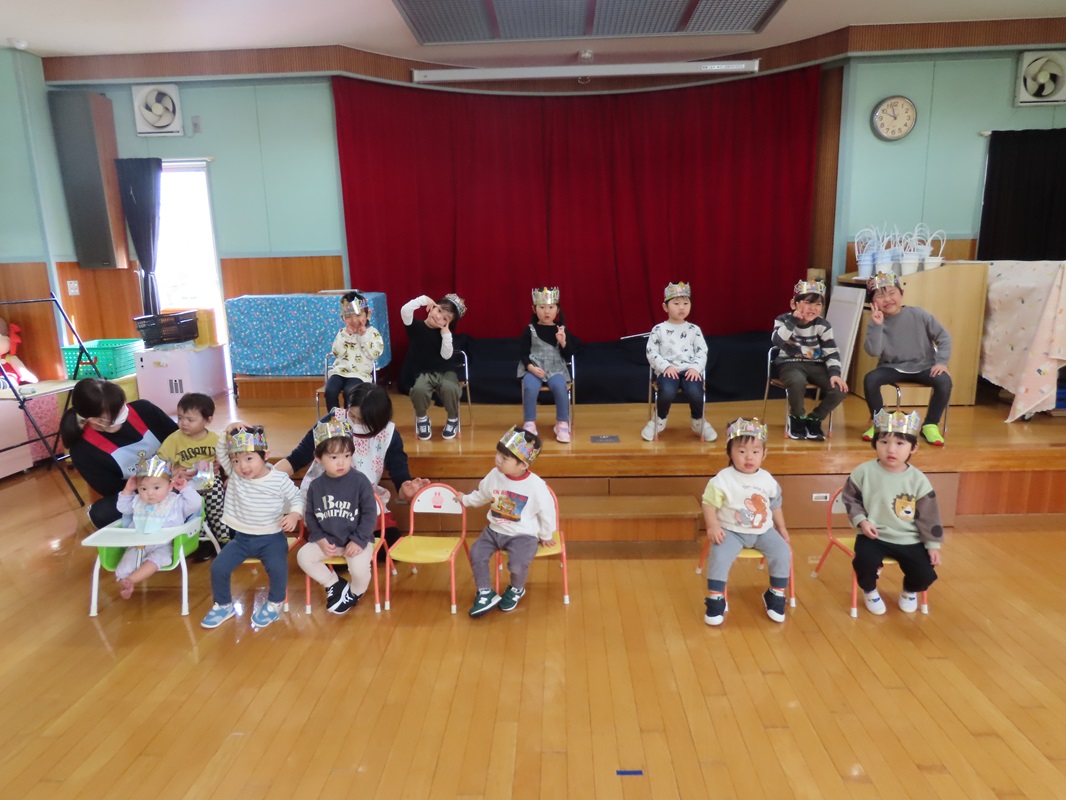 ３月１２日（水）　３月のお誕生会