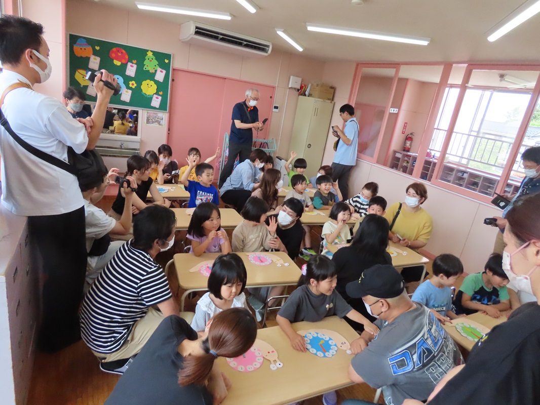 ６月１１日（火）ゆり組保育参観