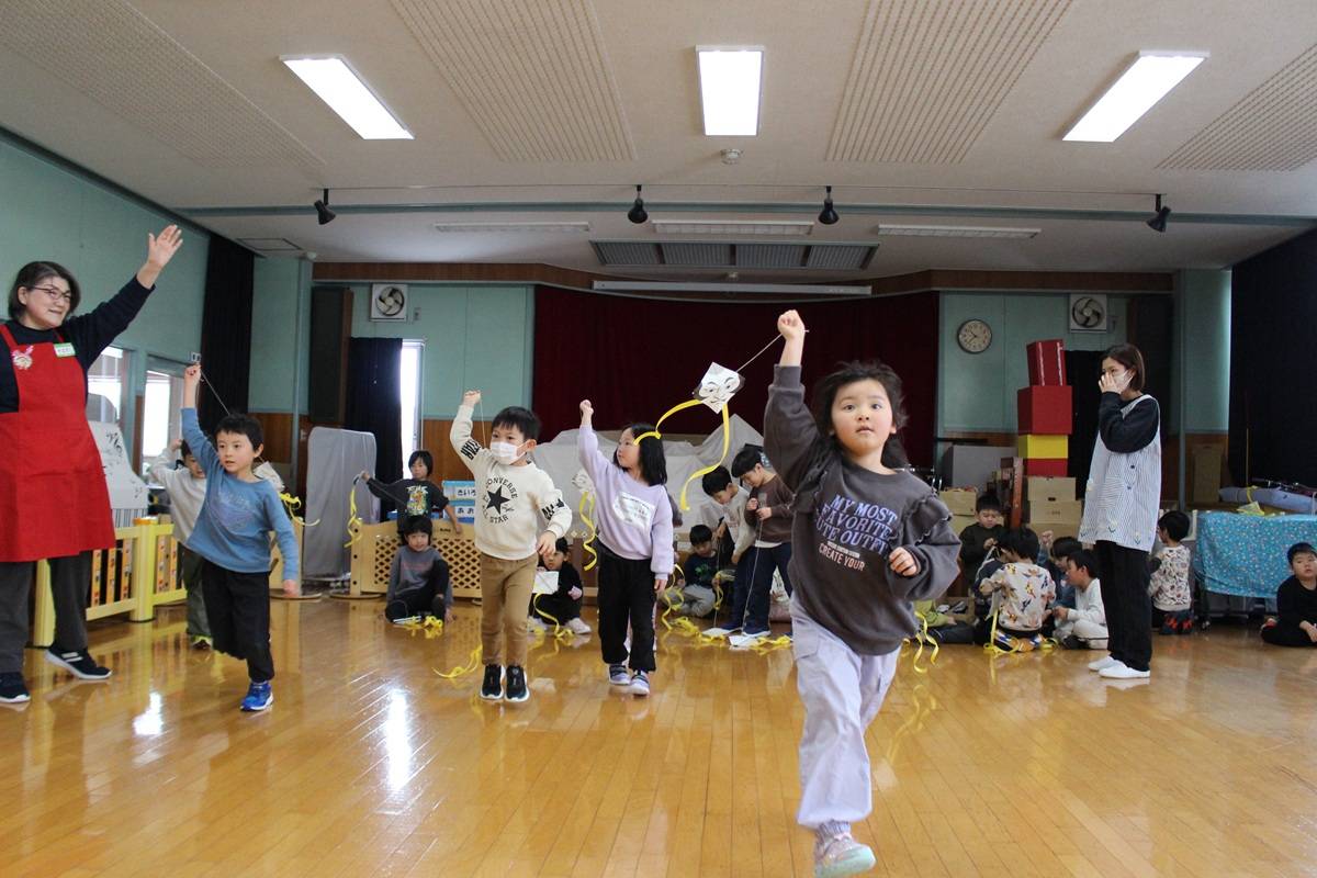 年長組　かがくタイム③