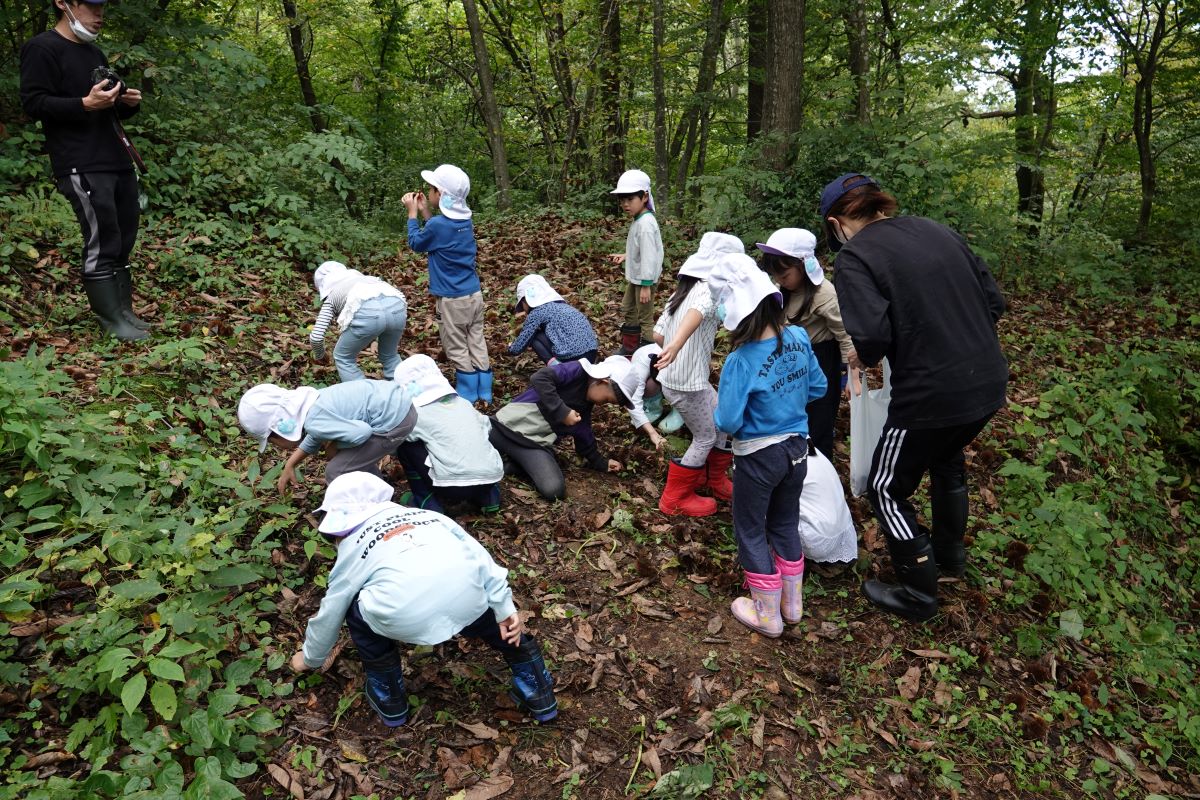10月4日（水）ゆりぐみの市民の森体験活動