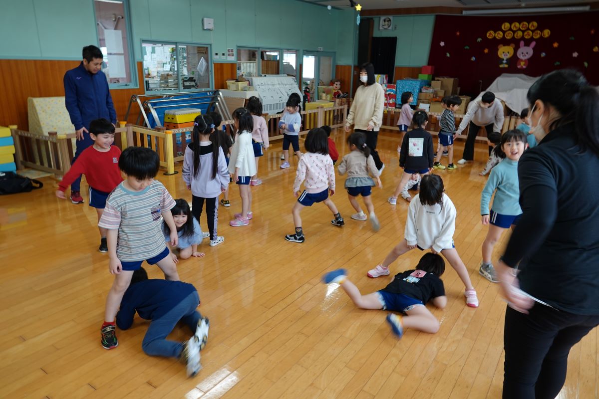 1月16日（火）わくわくちゃれんじ「運動あそび」