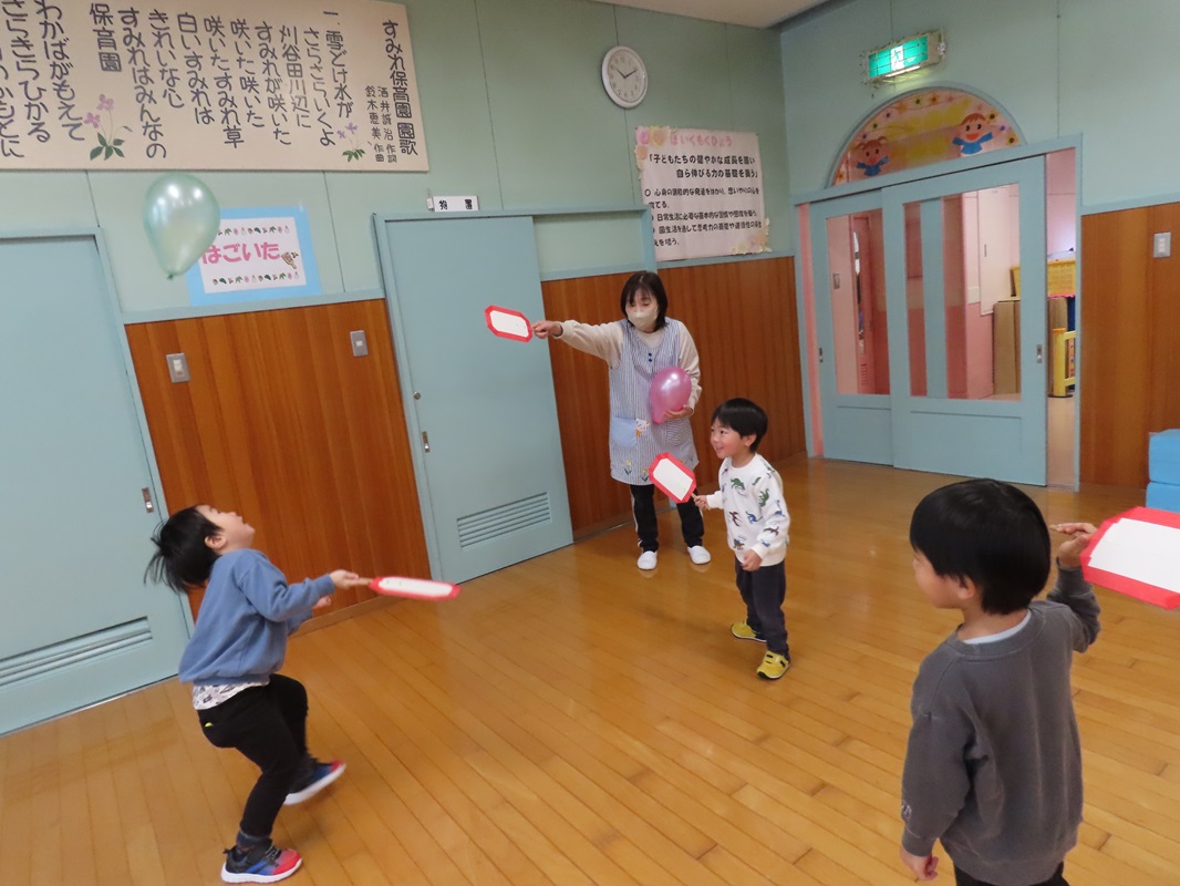 「羽付き」対決