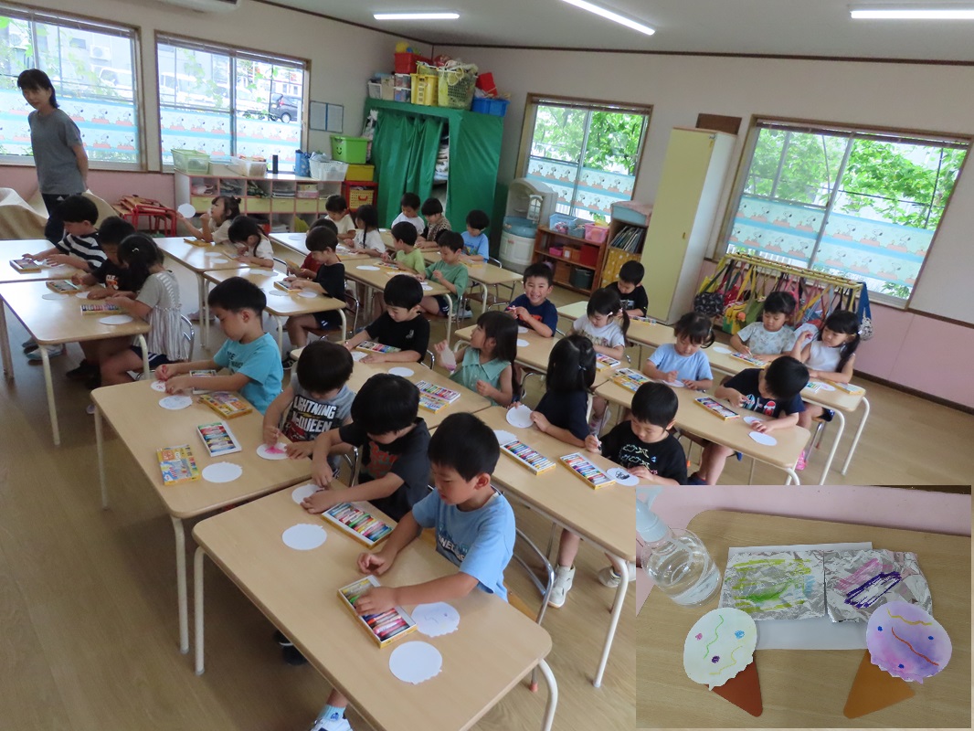 ７月３０日（火） きく組 季節の製作