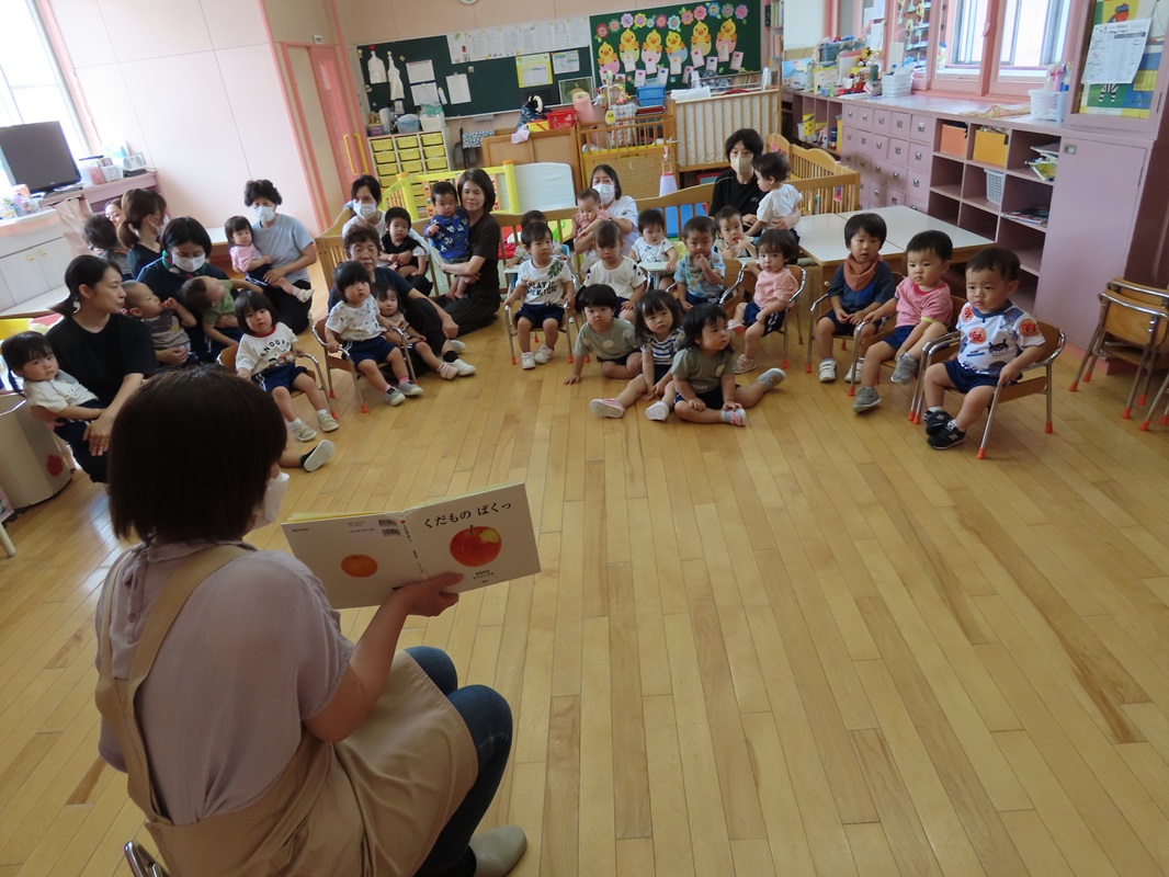 ばら・つぼみ組 みんな夢中です