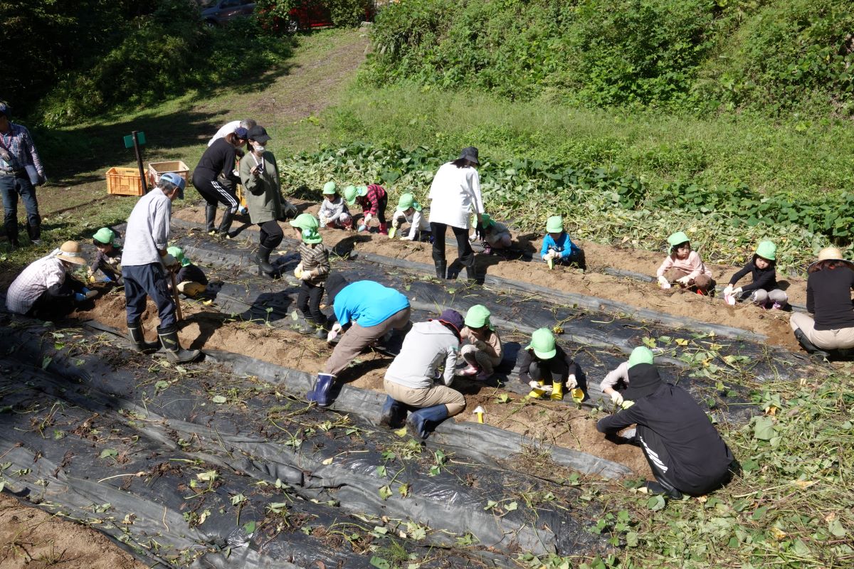 10月２日（月）たけぐみの市民の森体験活動