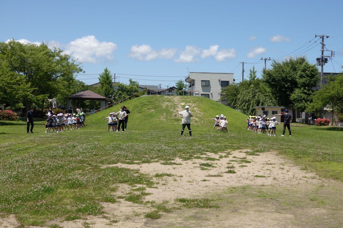 6月19日（月）鼓笛の隊形練習