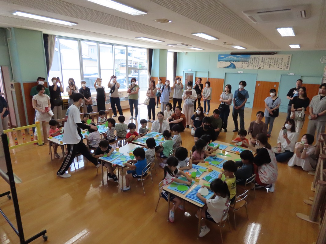 ６月１１日（火）さくら組保育参観