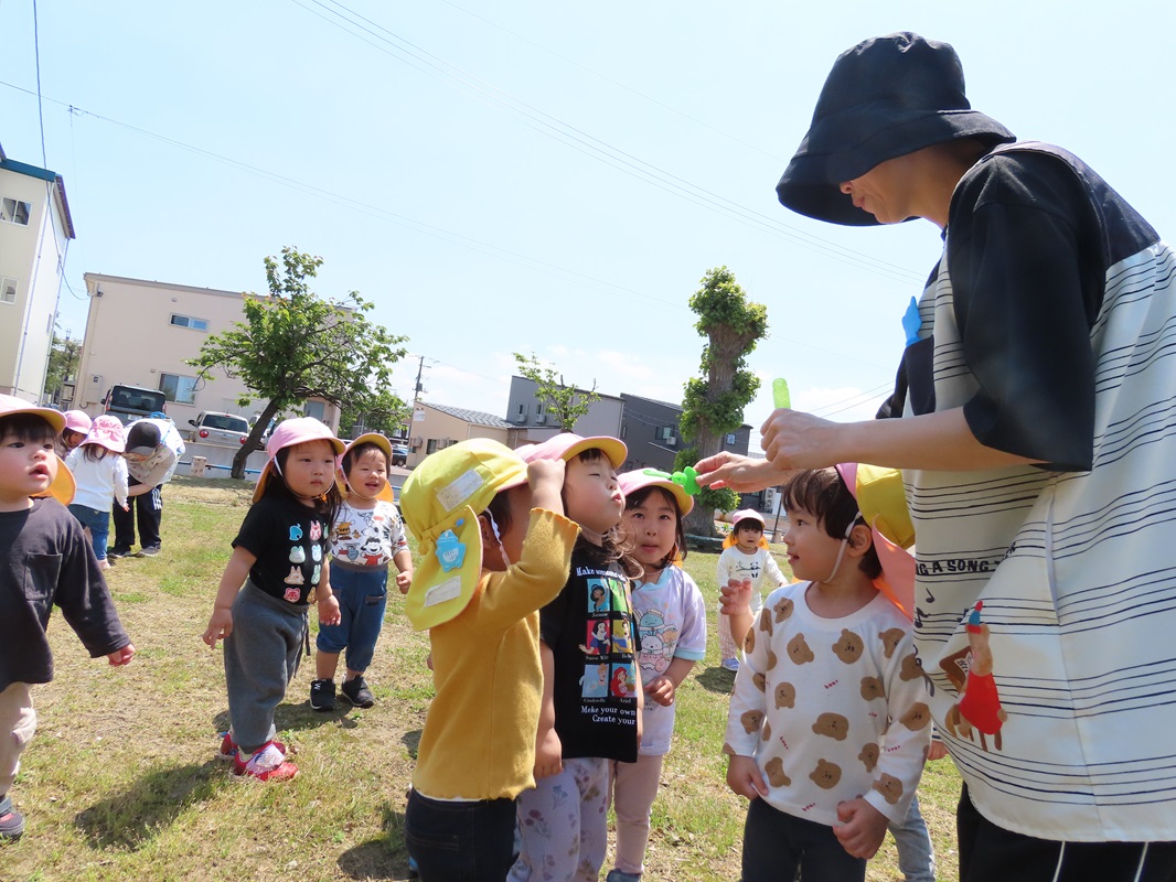 外あそびって楽しいね！
