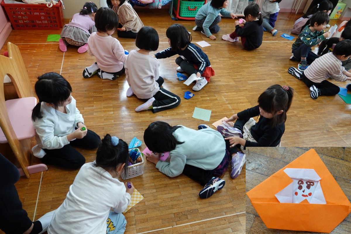 12月11日（月）年中の折り紙