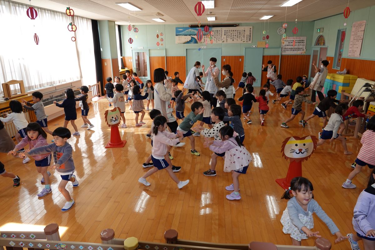 10月23日（月）年少、年中合同練習