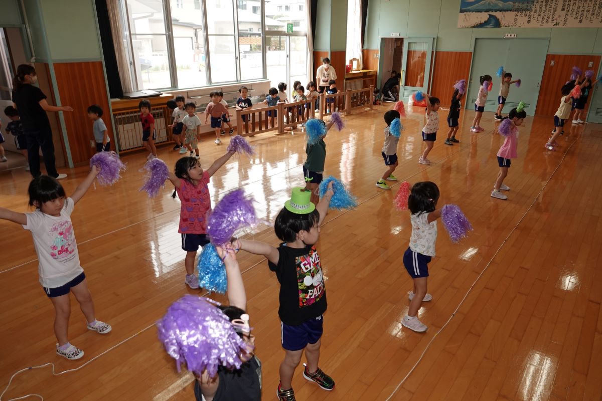 9月22日（金）きくぐみのお遊戯会練習