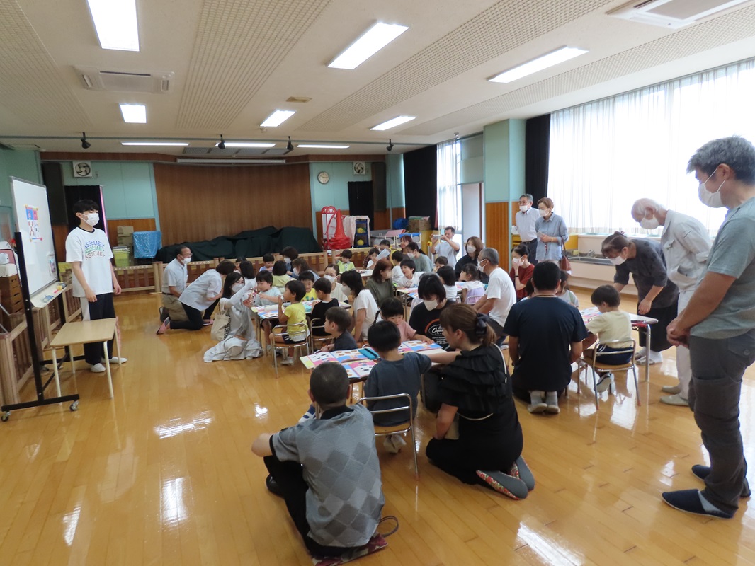 ９月１３日（金） さくら組 祖父母参観