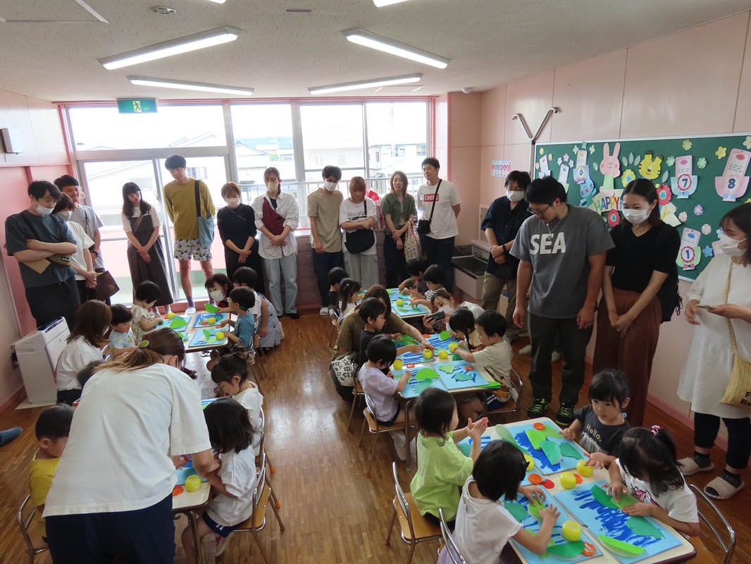 ６月１０日（月）つくし組保育参観