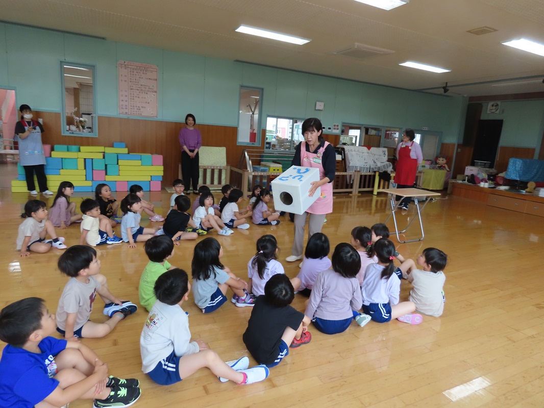 ６月５日（水）第一回かがくタイム　年長組