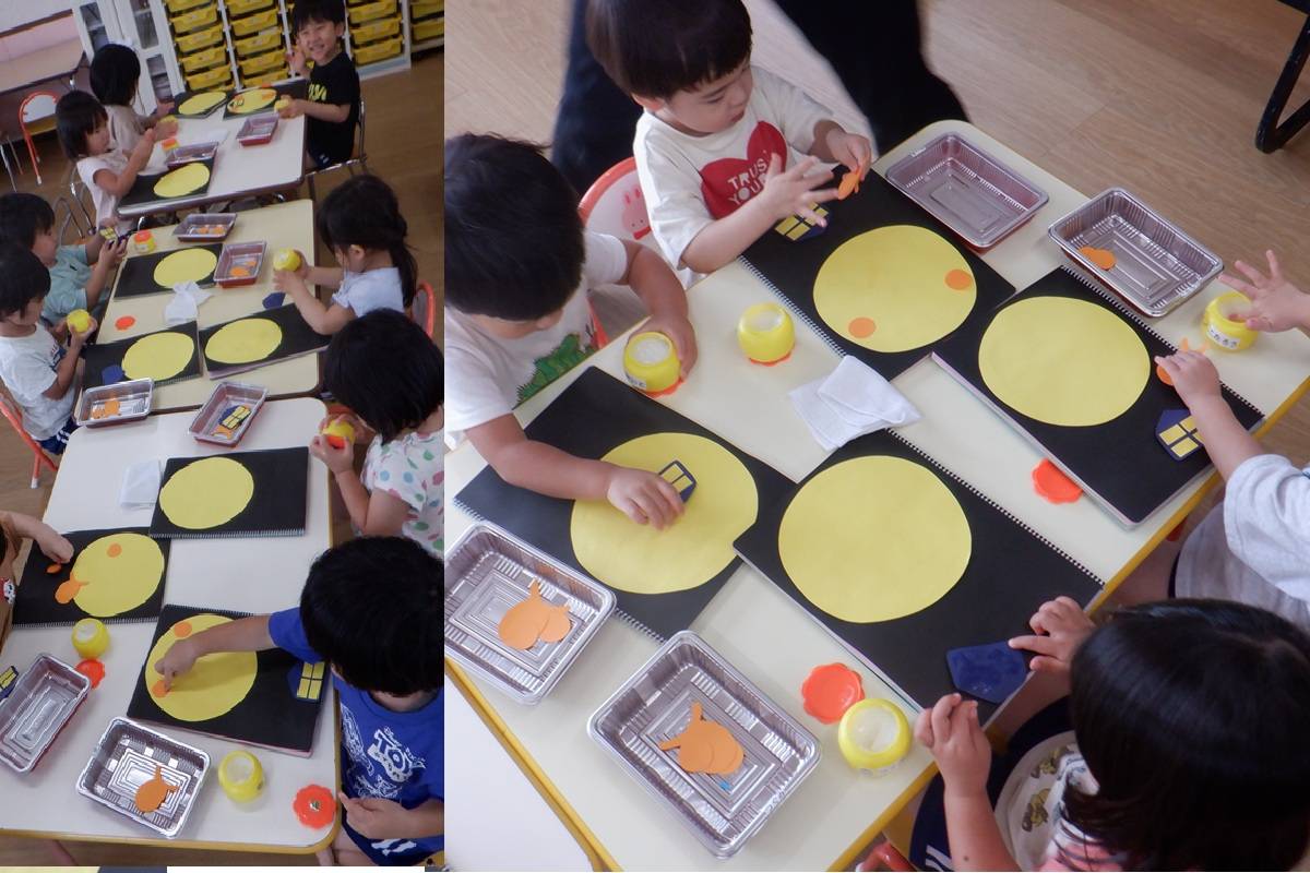 9月29日（月） ぼたん組　お月見製作