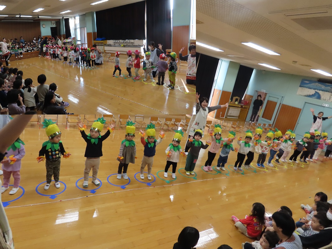 １１月１３日（水） お遊戯会リハーサル１日目