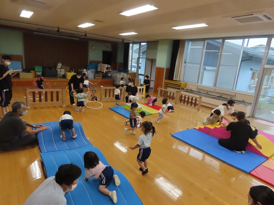 ７月８日（月） ばら組　運動遊び