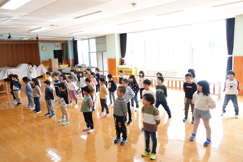 2月15日（水）年長の合唱