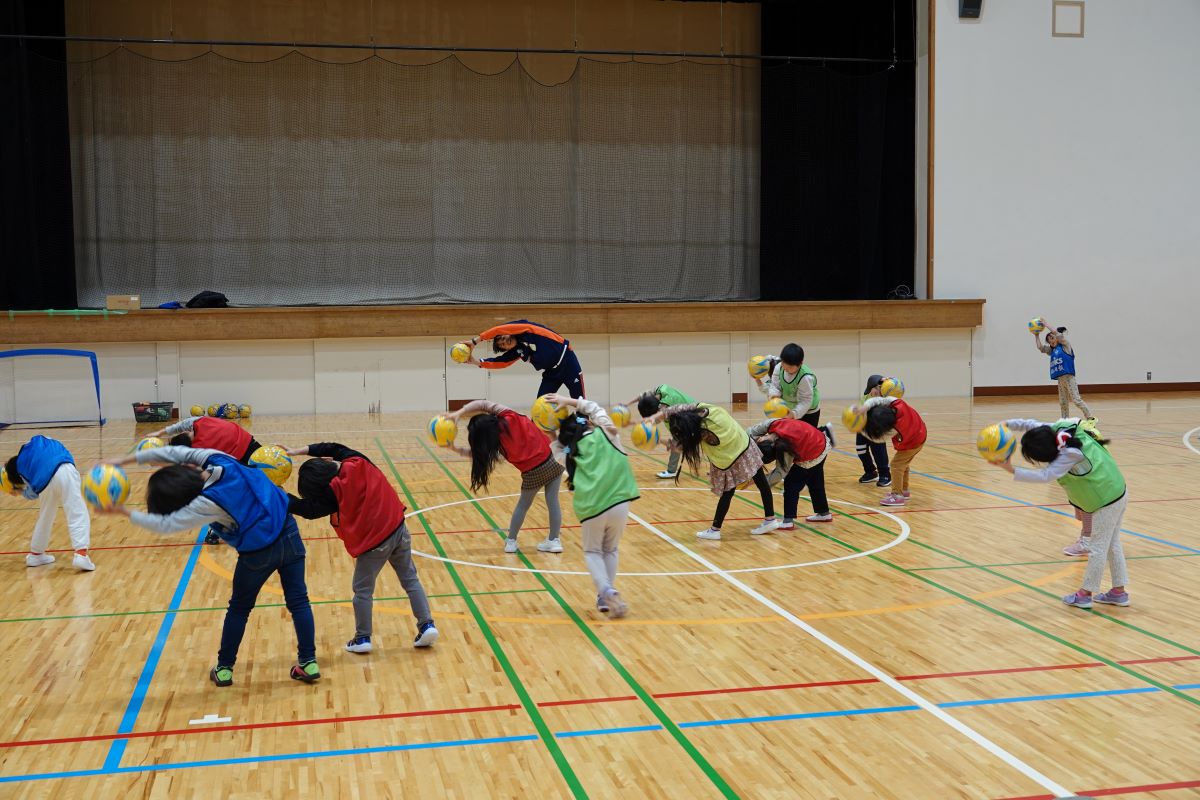 11月13日（月）年長の「アルビレックス新潟サッカークリニック」