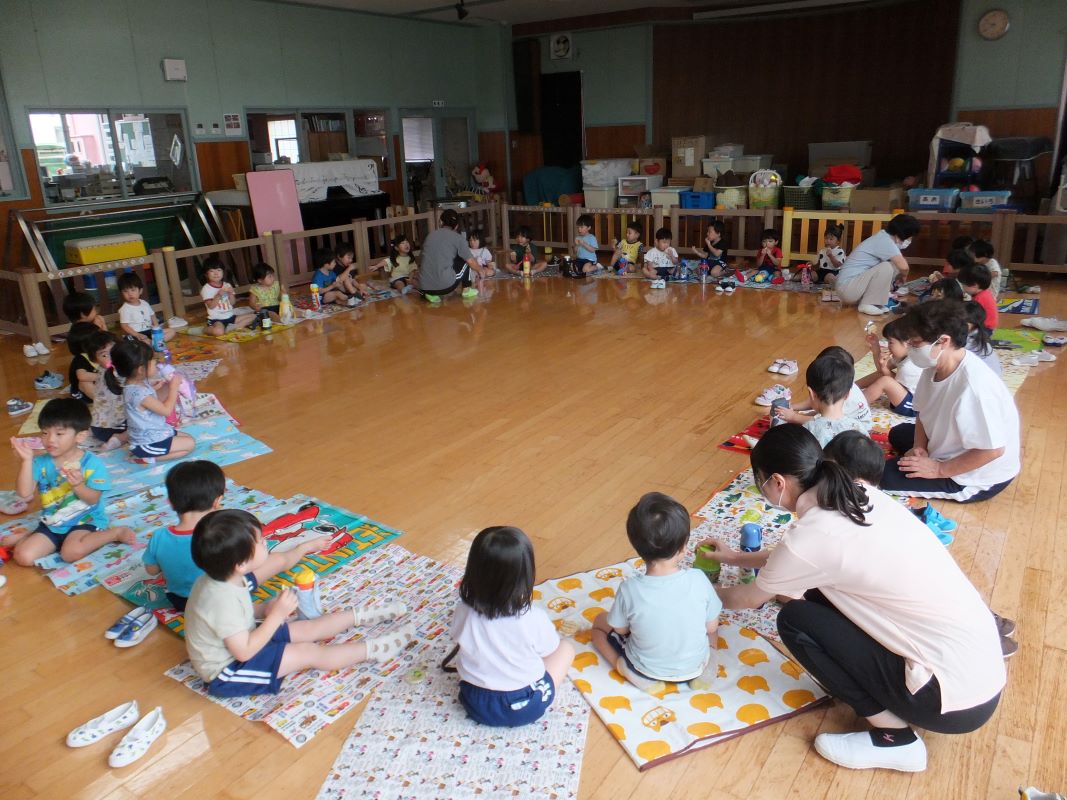 9月5日（火）ぼたんぐみの遠足ごっこ