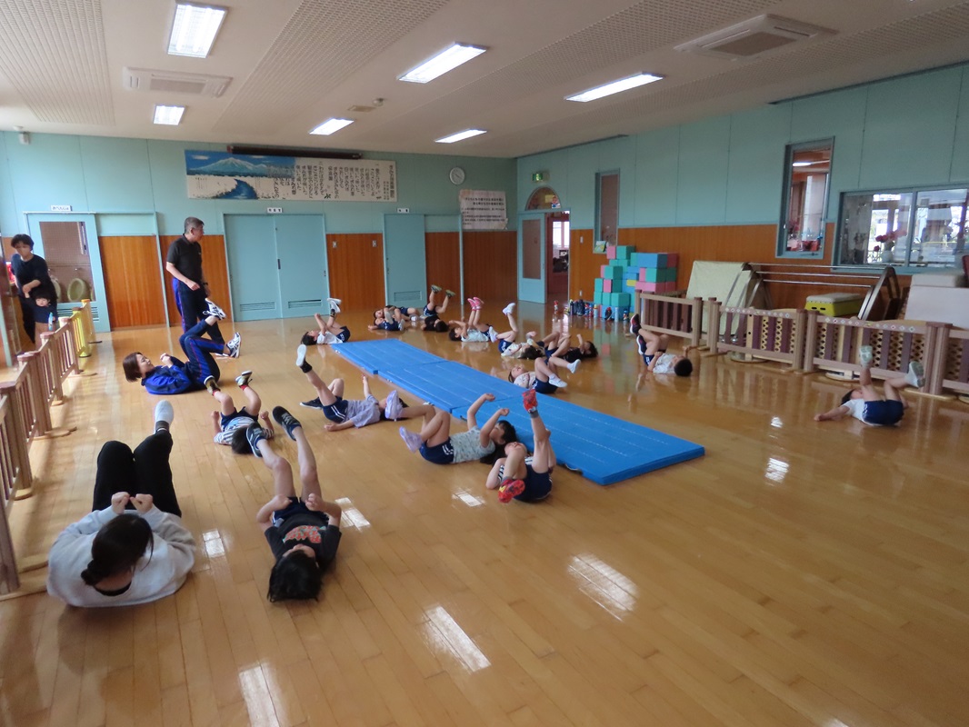 4月8日（火） 年長組 今年度初のJump！Jump！