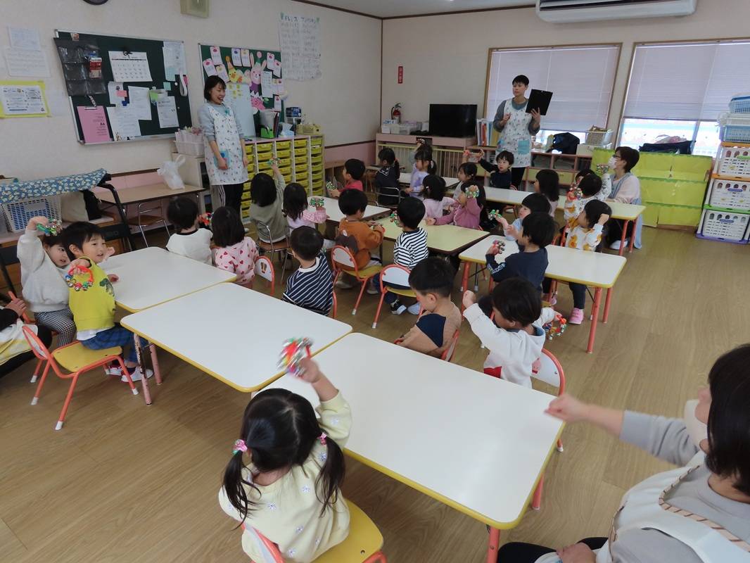 ぼたん組　リズムあそび