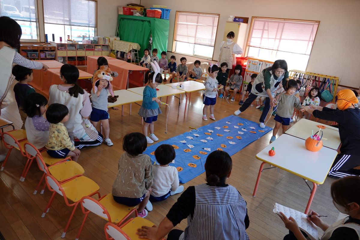 10月３１日（火）ぼたんぐみの「ハロウィンパーティー」