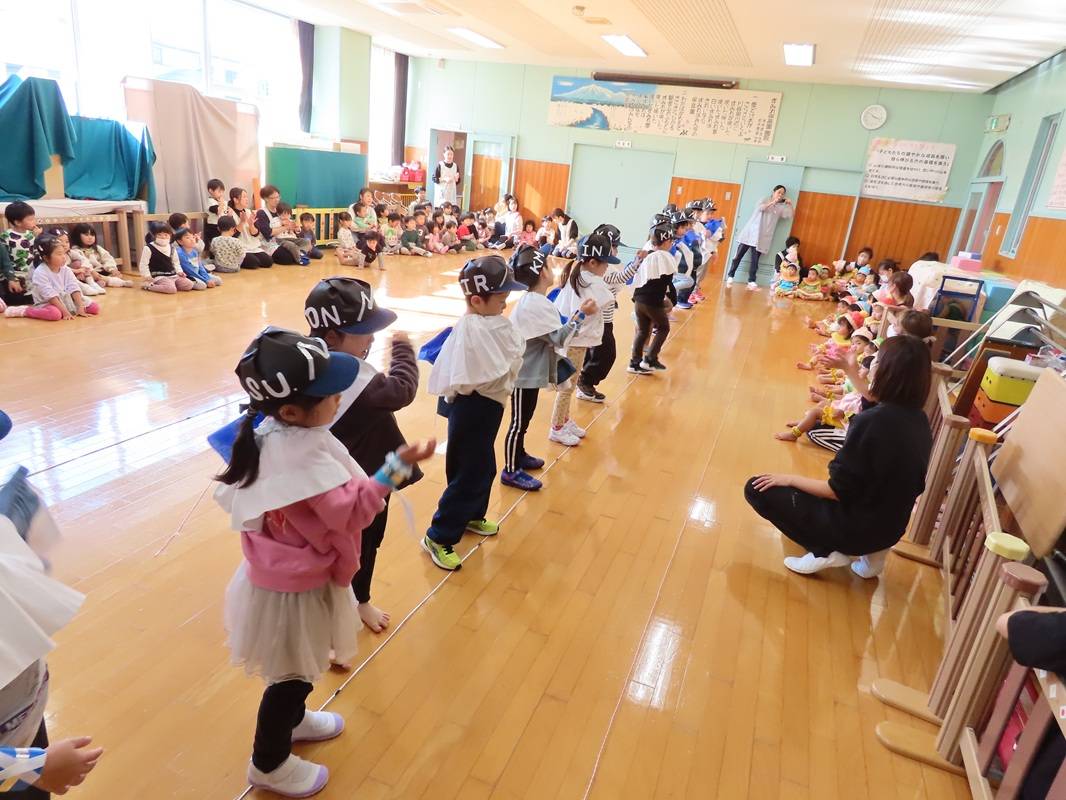 お遊戯会リハーサル１日目