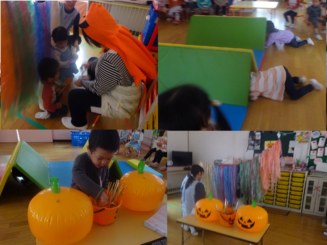 １０月３０日（水） ぼたん組 ハロウィンレース