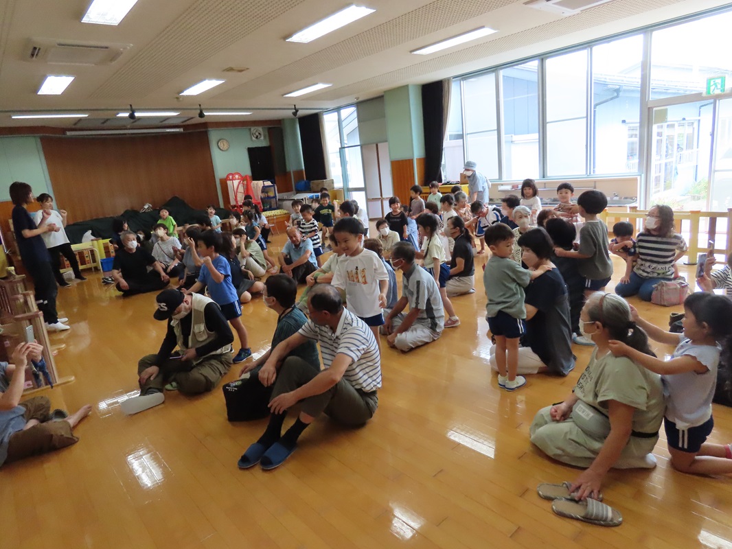 ９月１２日（木） きく組 祖父母参観