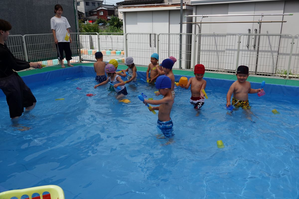 7月24日（月）プール開き