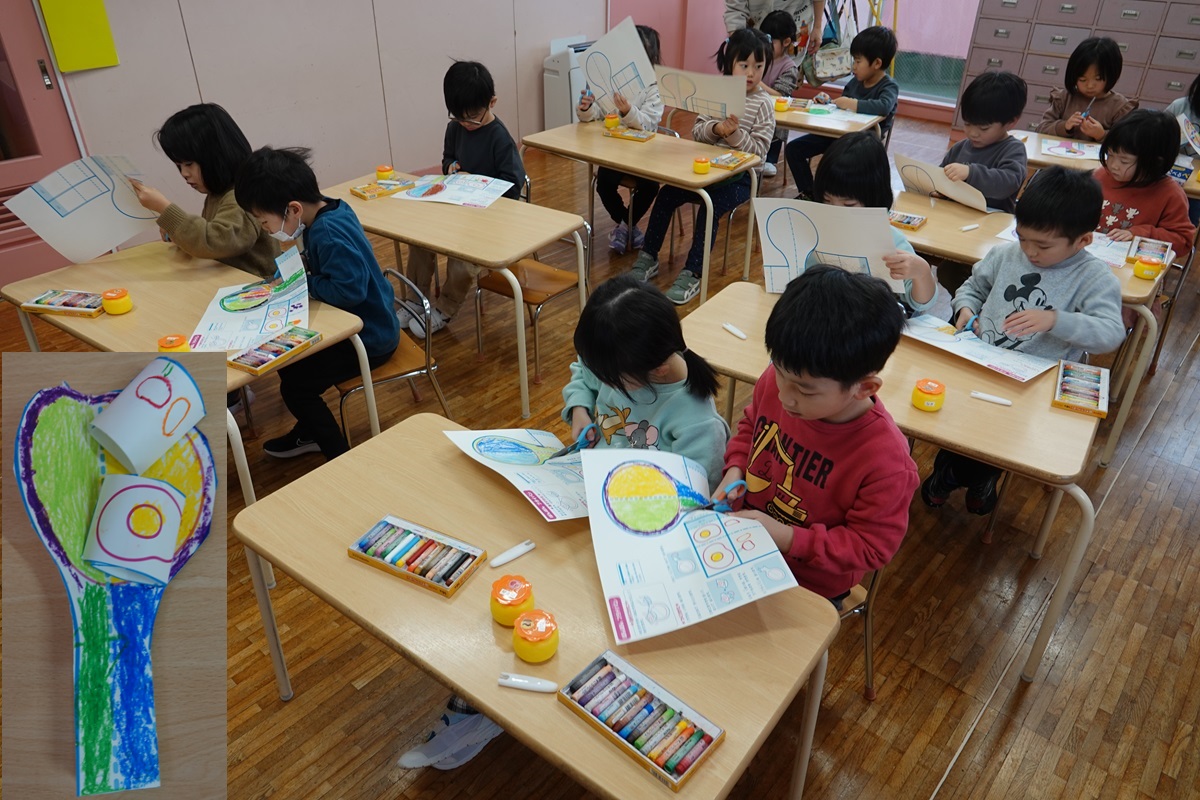 12月20日（水）たけぐみの「ぽんぽん　フライパン」製作