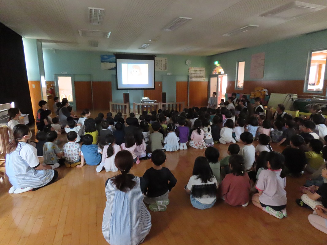 防火アニメ上映