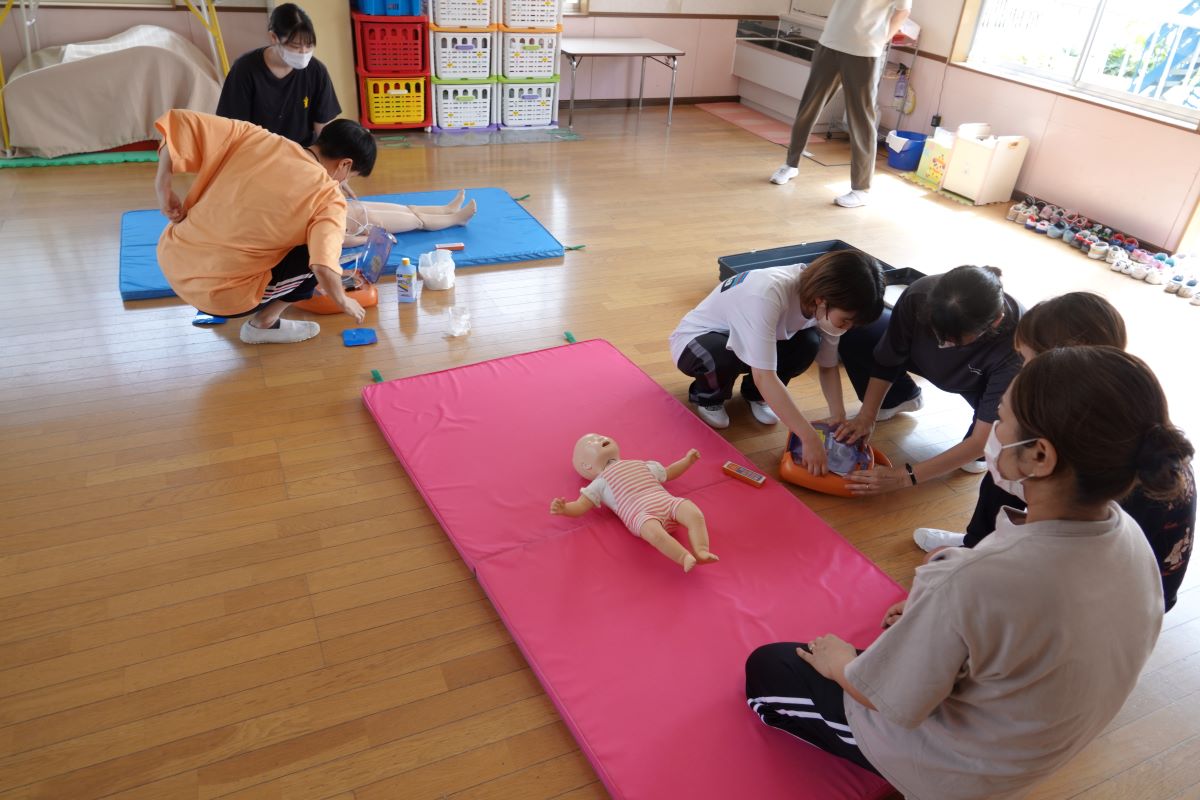 7月14日（金）職員の救命講習会