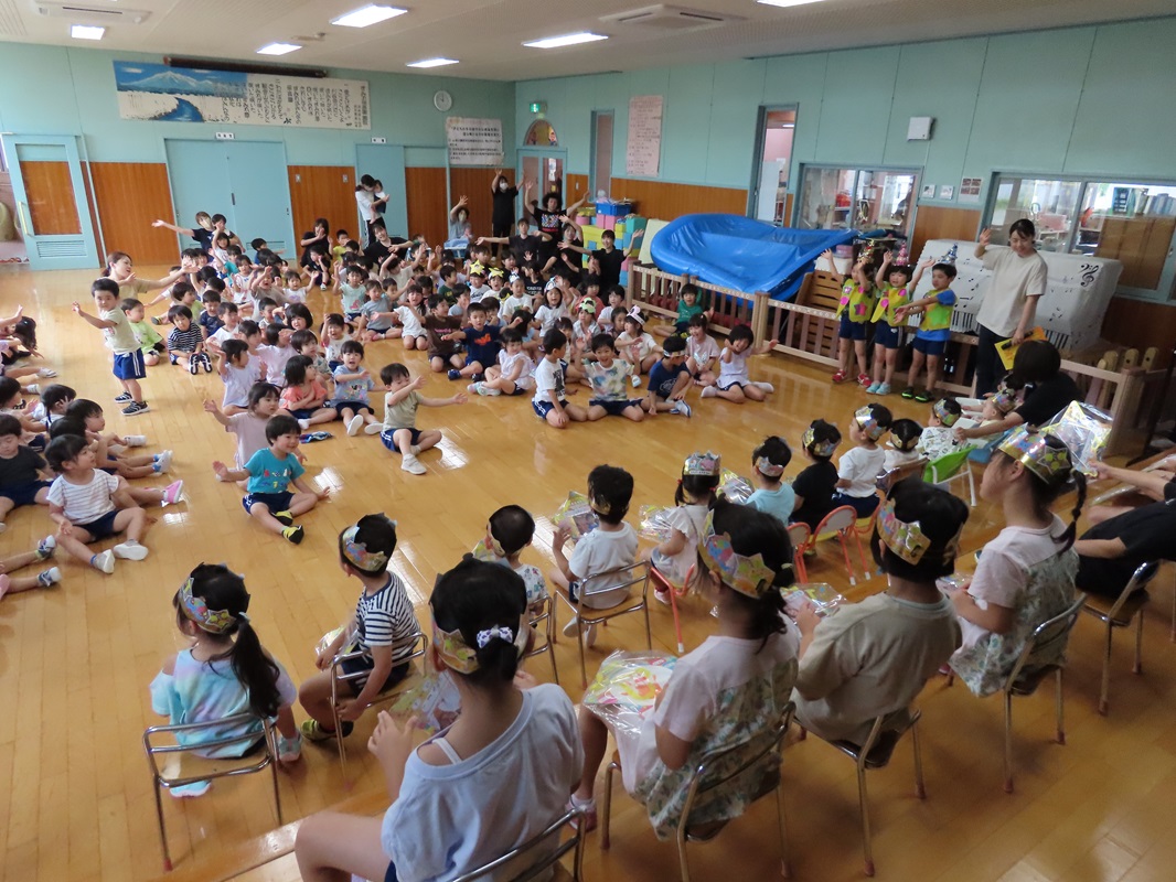 お祝いの歌のプレゼント