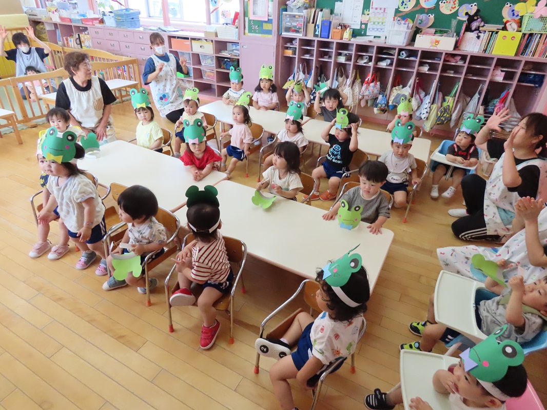 6月9日（月） ばら組 朝の会