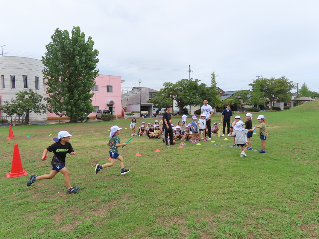 ９月１８日（水）年長組　運動会練習