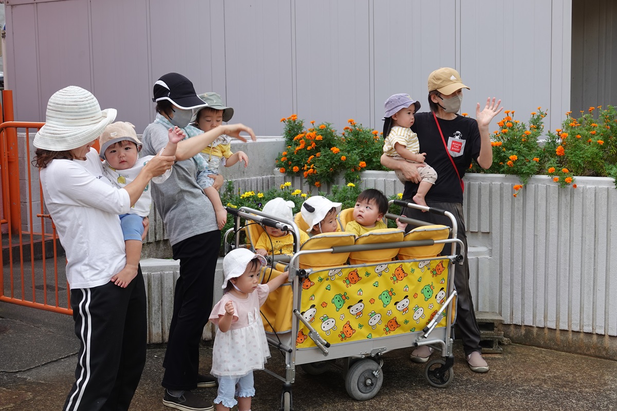 9月26日（木）つぼみぐみのお散歩