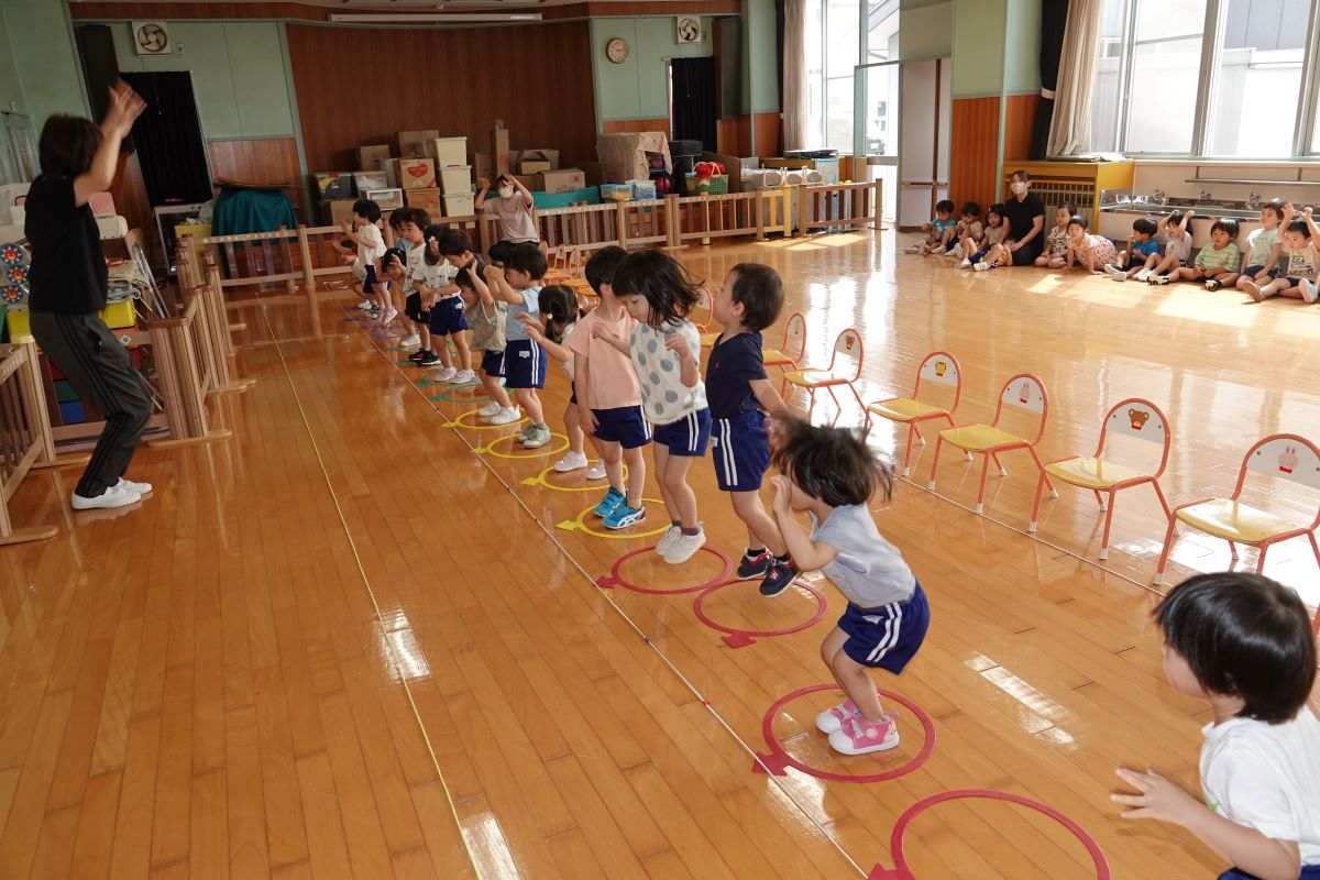 9月14日（木）ぼたんぐみのお遊戯会練習Ⅰ