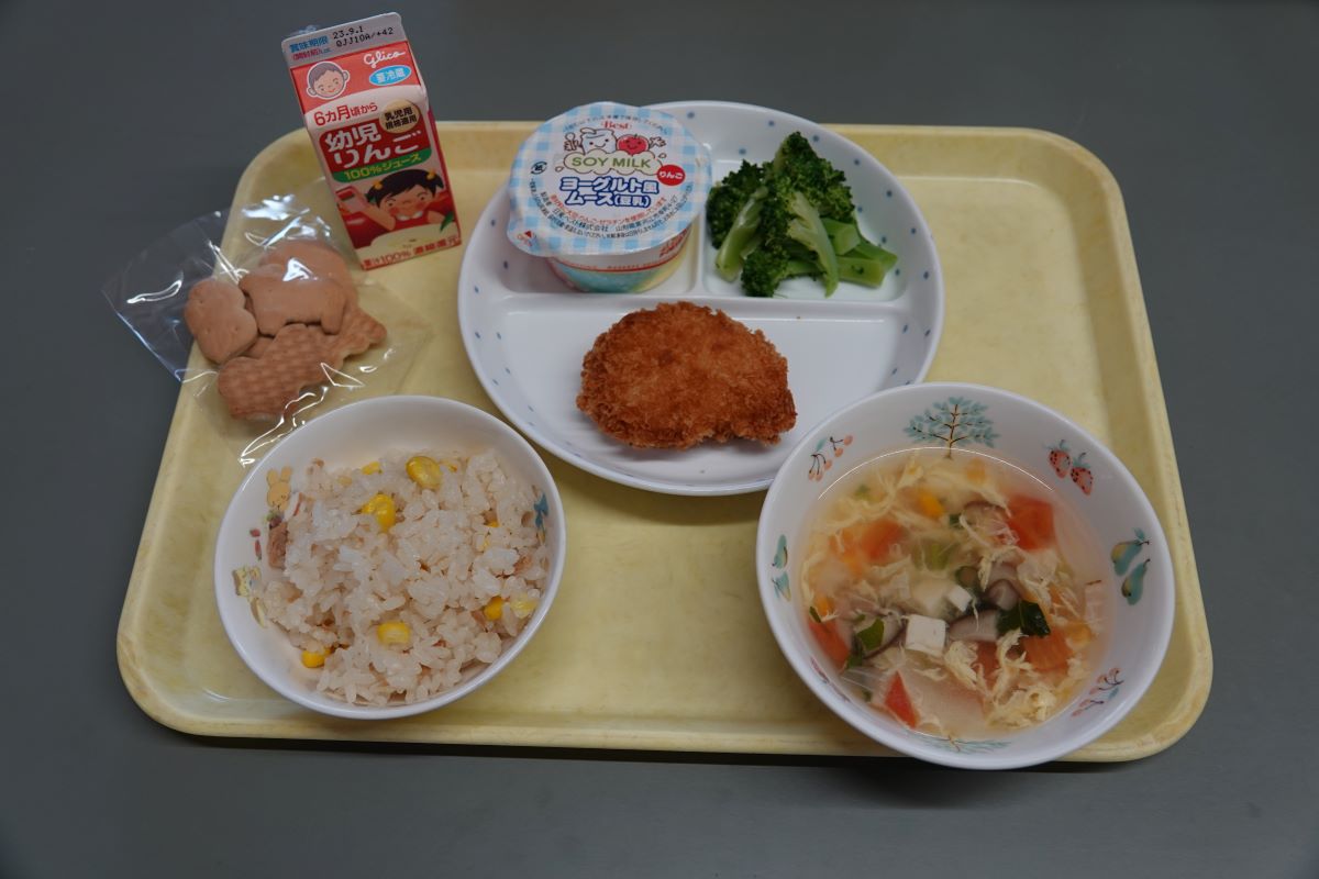 8月18日（金）「お誕生会」の給食