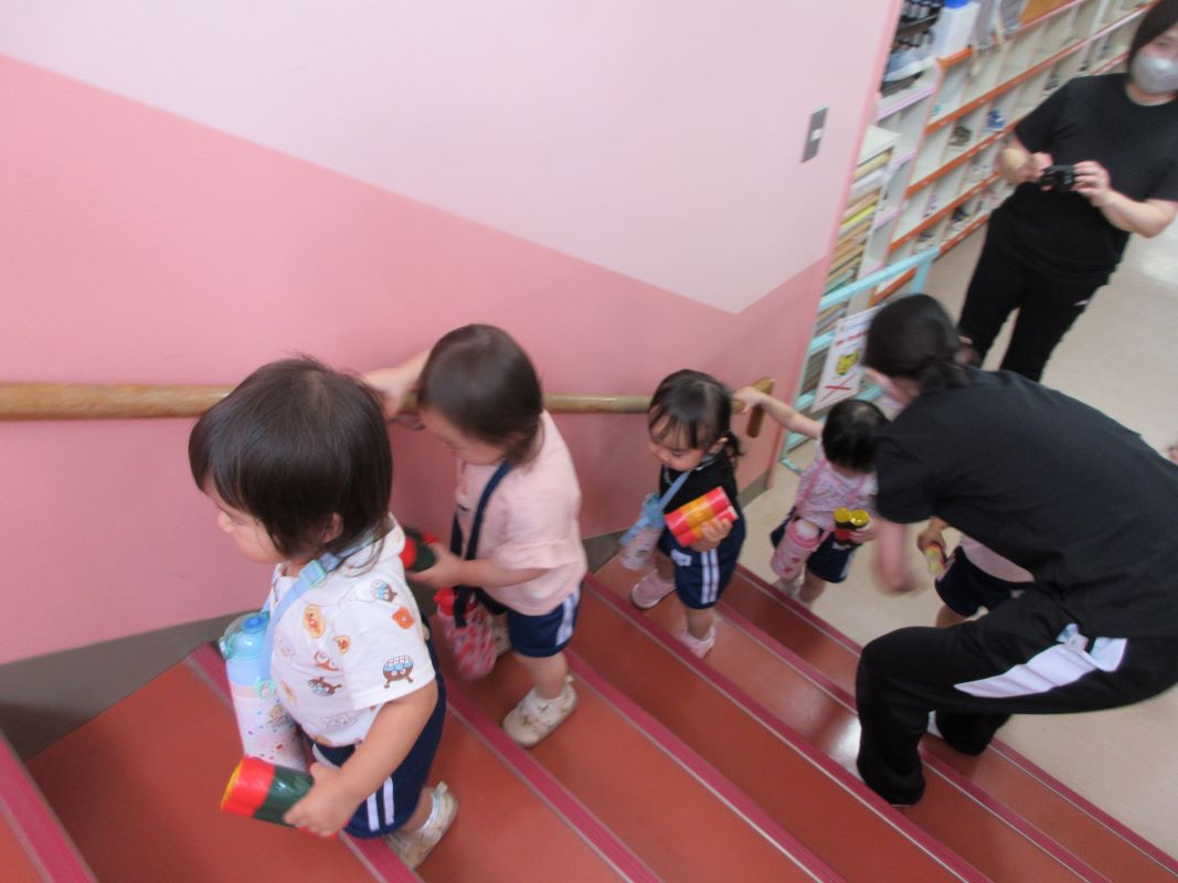 9月5日（火）ばらぐみの遠足ごっこ